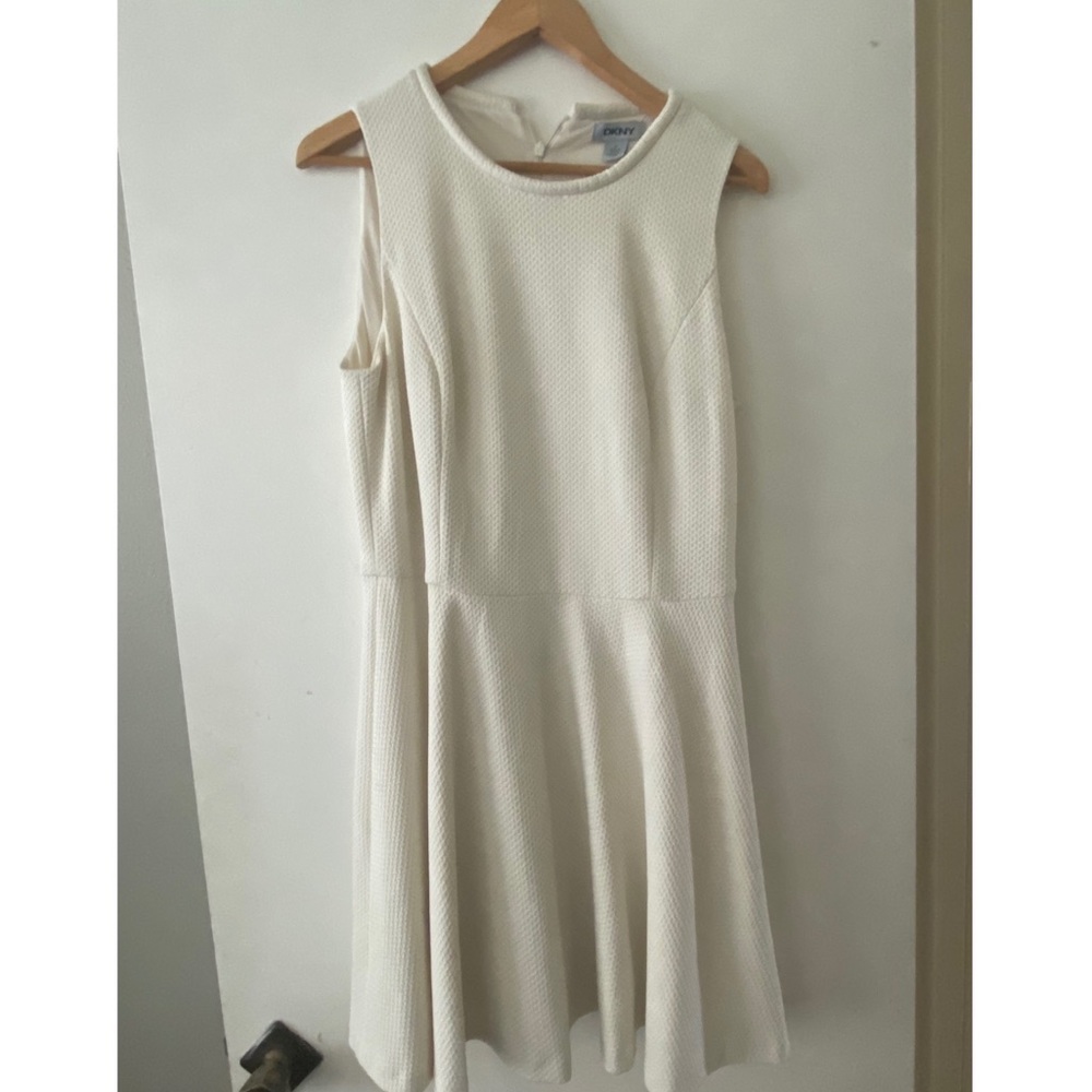 DKNY cream mini dress🤍